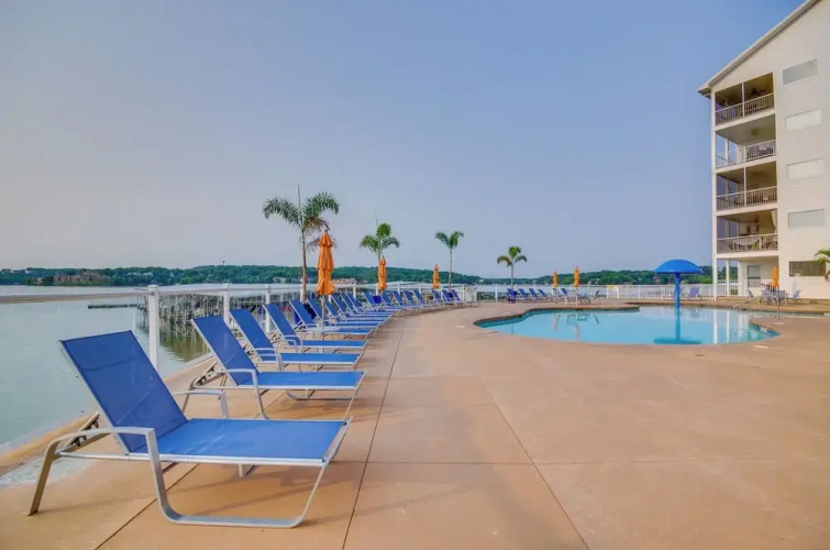Lake Views & Pool Access: Ozarks Condo!