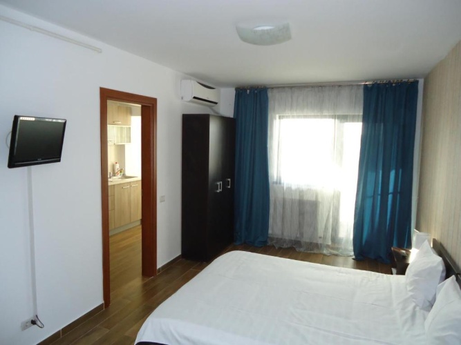 Studio with balcony and with view