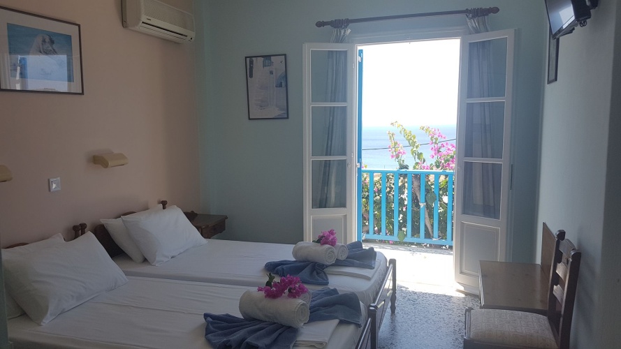 Standard Twin room with garden view