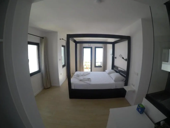 Deluxe Double room with balcony and with sea view