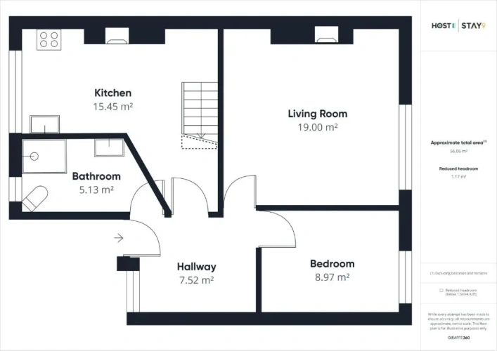 1 Bedroom Apartment