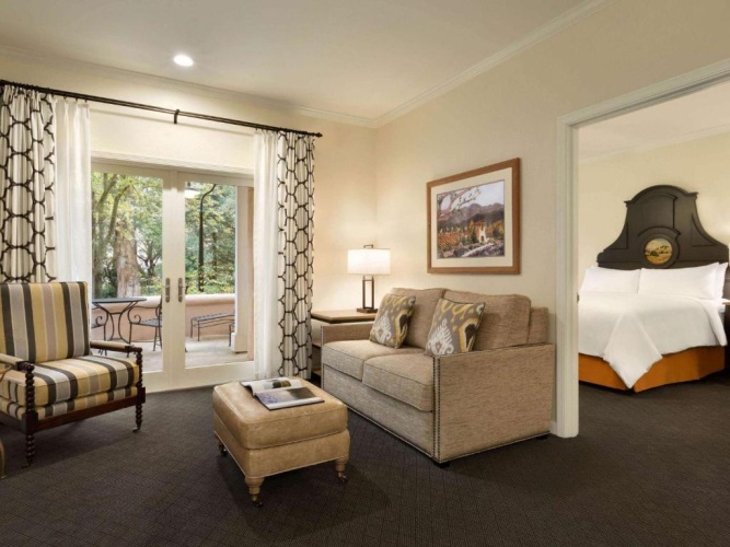 1 Bedroom Double Suite with balcony and with garden view