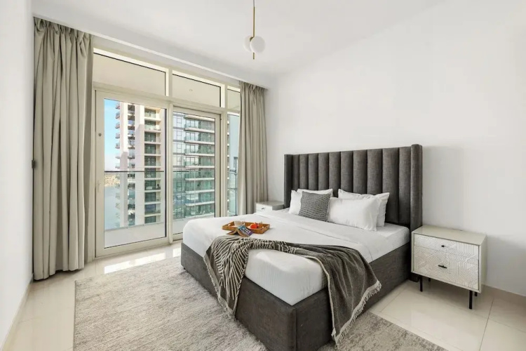 2BR Beachfront Retreat with Palm Views