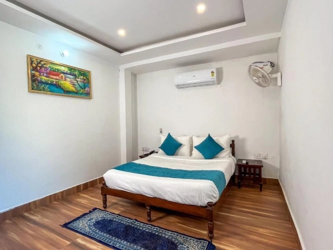 Deluxe Double room with balcony and with garden view