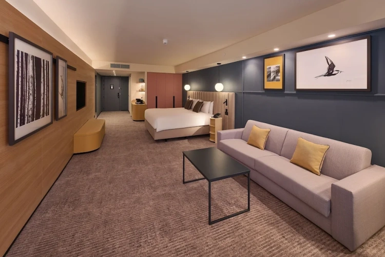 Double Junior Suite with balcony and with city view