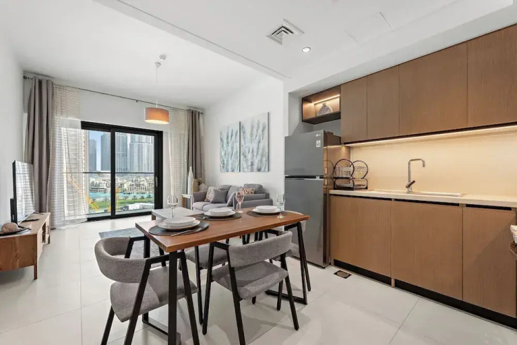 Stayis-Luxurious 1 Br Burj khalifa view