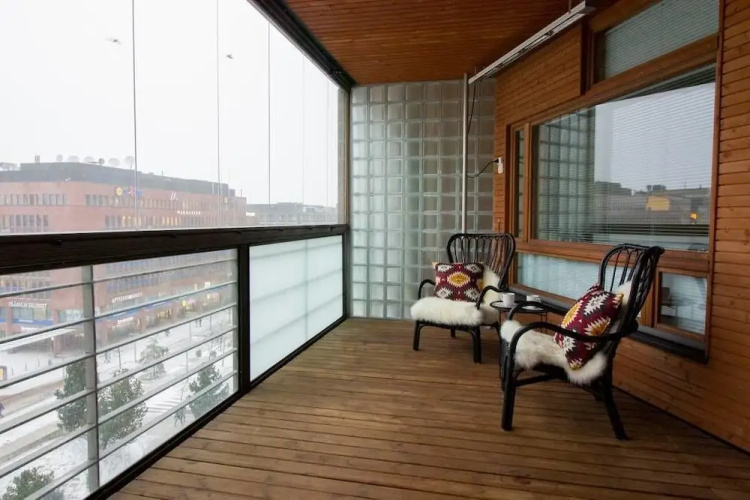 2ndhomes 1BR apartment in Kamppi Center with Sauna and Balcony