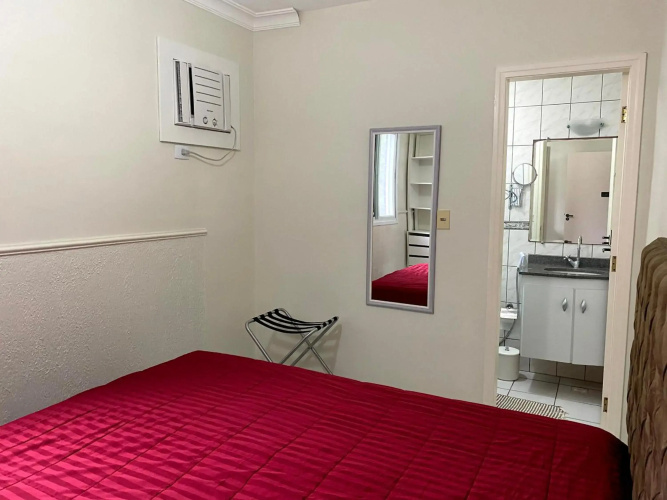 Apartamento ensolarado e confortável