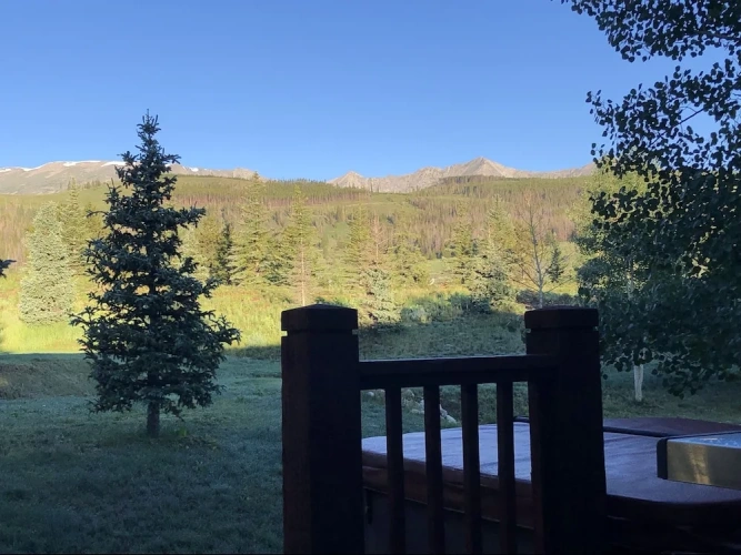 Outside