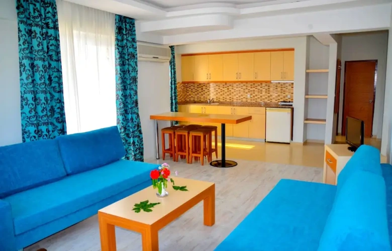 1 Bedroom Quadruple Apartment with balcony
