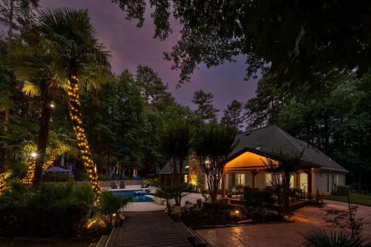 Poolside Farm Serenity Group Perfect, Cozy Gazebo