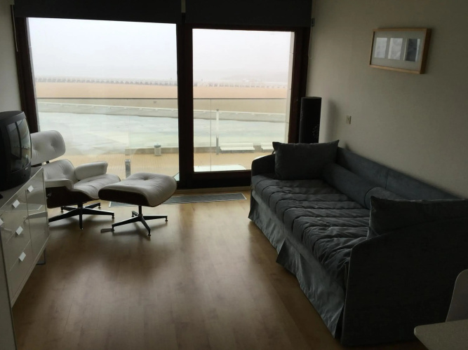 prachtige studio met havenzicht