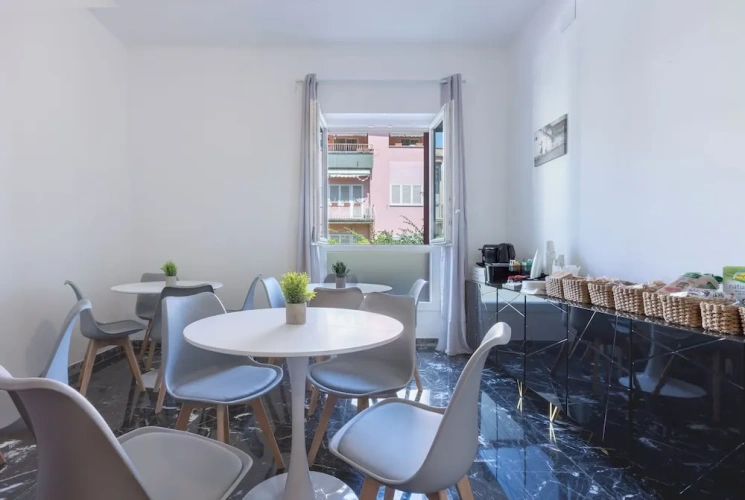 Comfort Quadruple room with balcony and with garden view