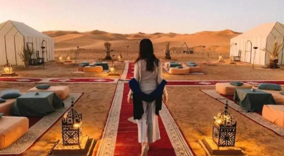 Camp Sahara berber