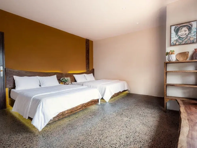 Luxury Quadruple room with mountain view