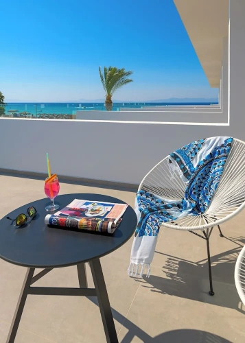 Superior Double room with balcony and with sea view