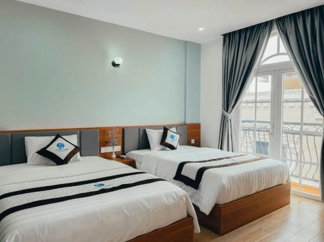 Comfort Quadruple room with balcony and with view
