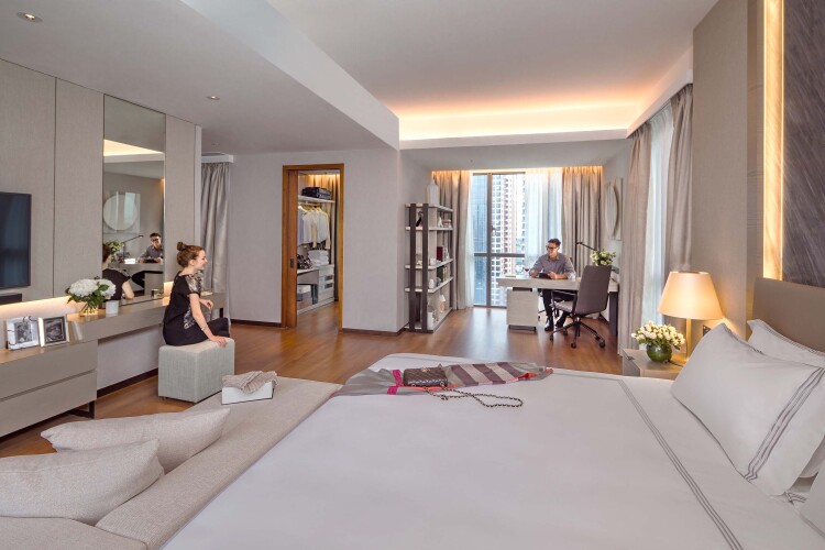 Fraser Residence Orchard SingaporeOver view