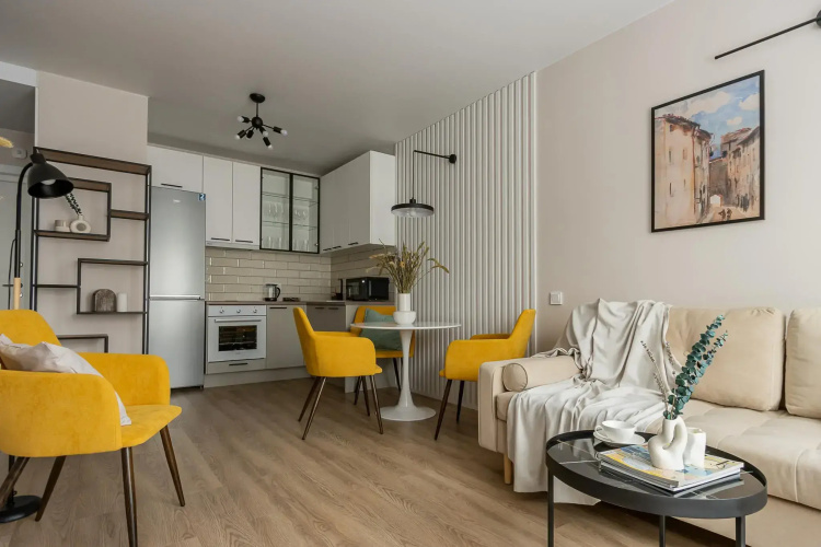 Фотография номера квартиры Satin Home Apart на Большой Сампсониевский проспект 69к3
