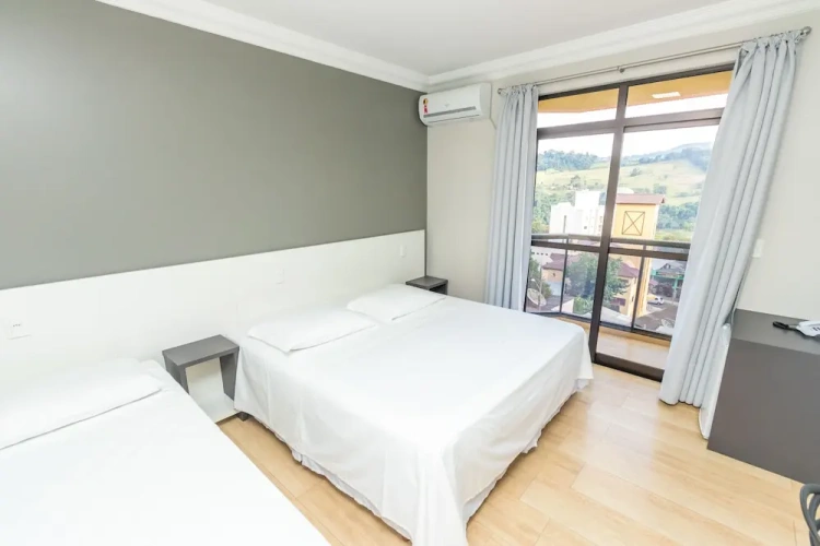 Comfort room with balcony