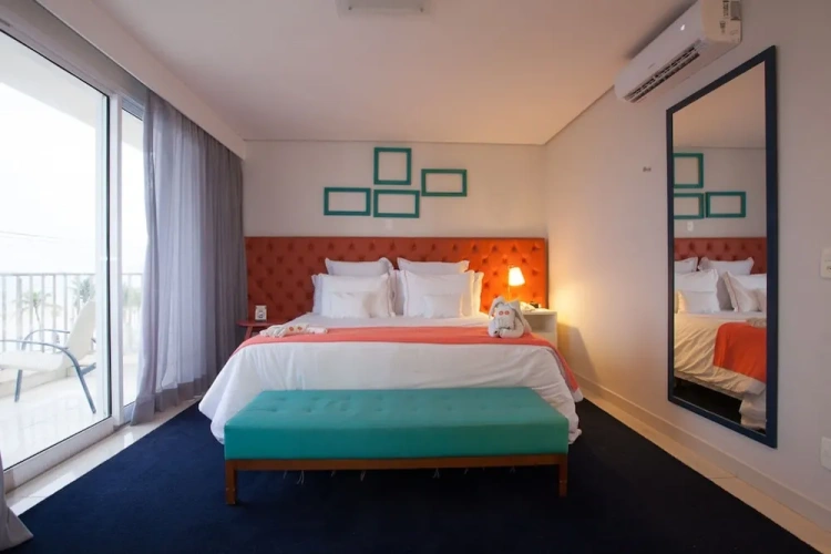 Deluxe Double room with balcony and with ocean view