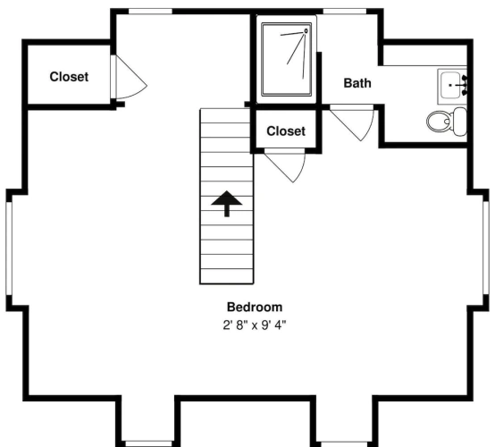 3 Bedrooms Cottage with balcony