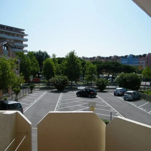 Studio with balcony