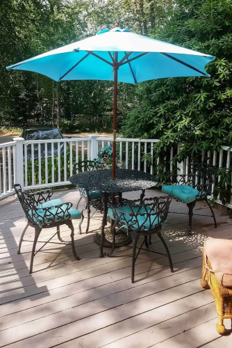 Mashpee House w/ Wraparound Deck - Walk to Beach!
