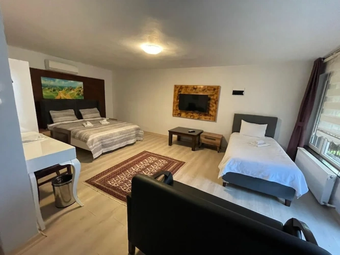 Standard Quadruple room with pool view