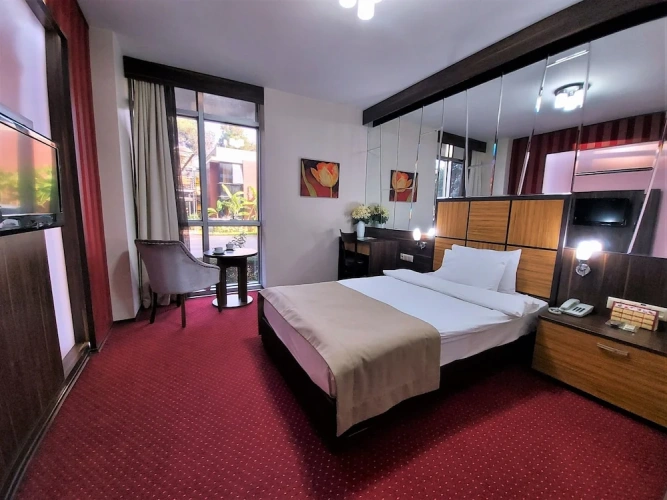 Standard Twin room with balcony and with view