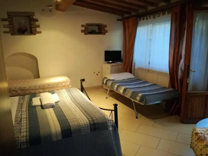 1 Bedroom Comfort Quadruple room with garden view