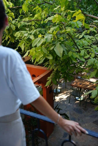 Deluxe Double room with balcony and with courtyard view