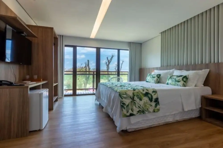 Deluxe Quadruple room with balcony