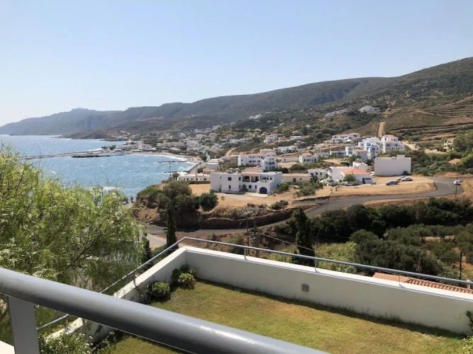 Deluxe Quadruple room with balcony and with sea view
