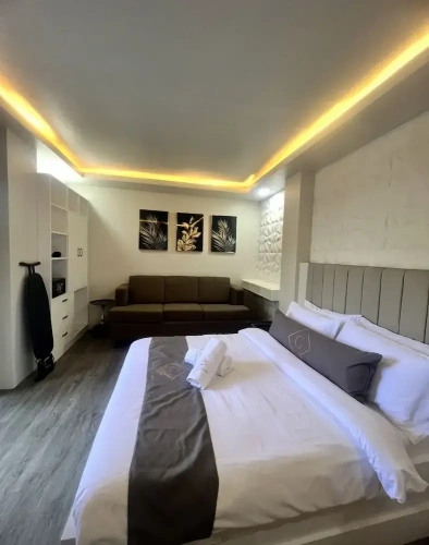 Standard Quadruple room with balcony