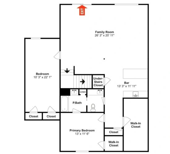 1 Bedroom Cottage with balcony