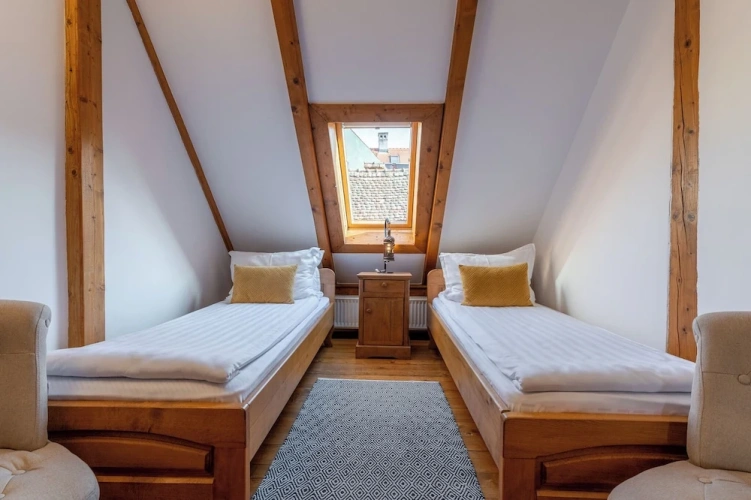 Standard Twin room with city view