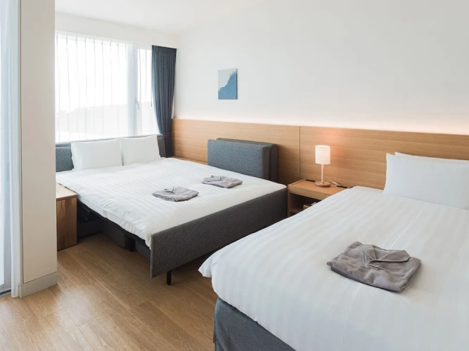 Standard Twin room with balcony and with mountain view