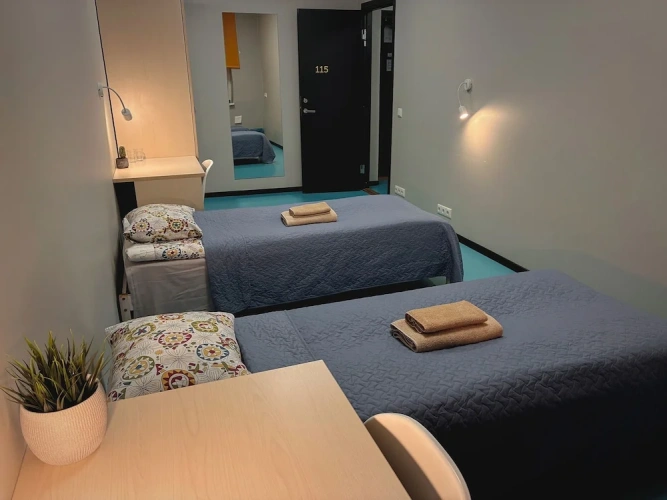 Standard Quadruple room with park view