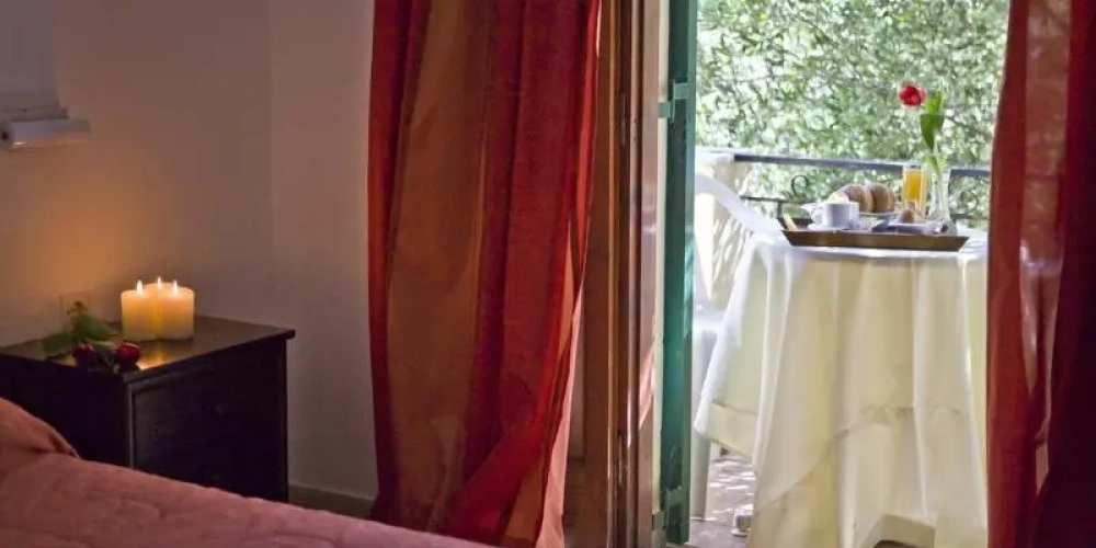 Standard Twin room with balcony and with view