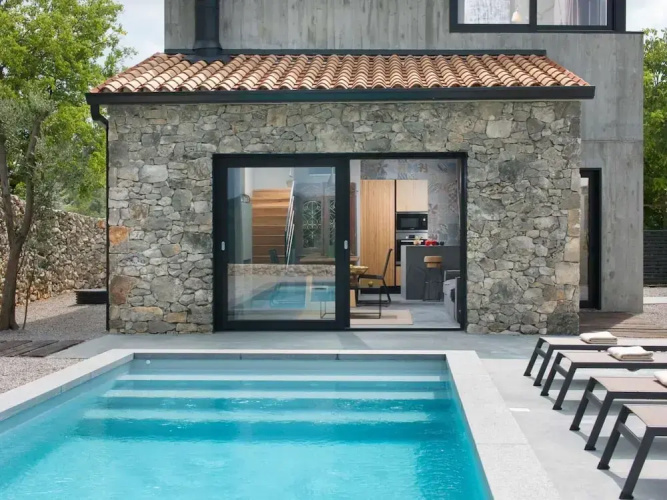 Villa With Pool in Labin