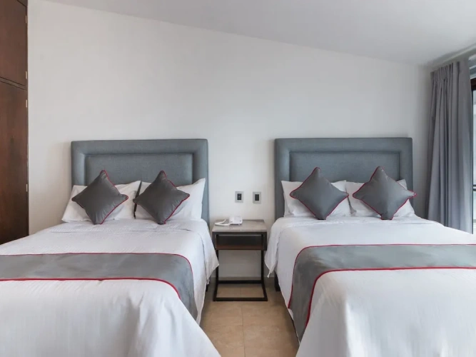 Superior Quadruple room with balcony