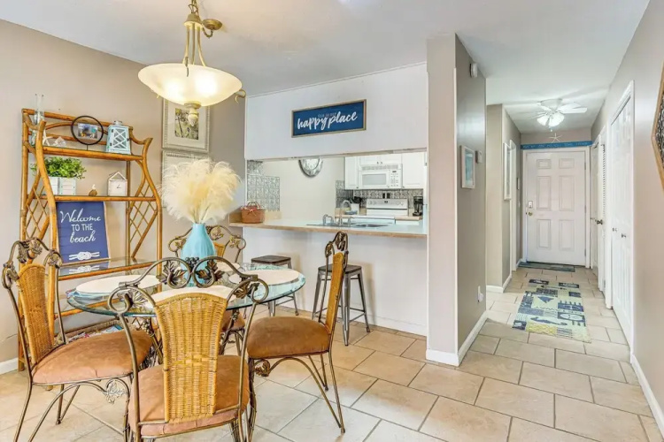 Walk to Beach: PCB Gem w/ Community Pool Access!