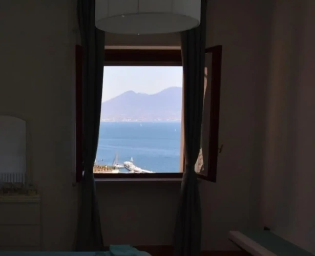 Standard Quadruple room with balcony and with sea view