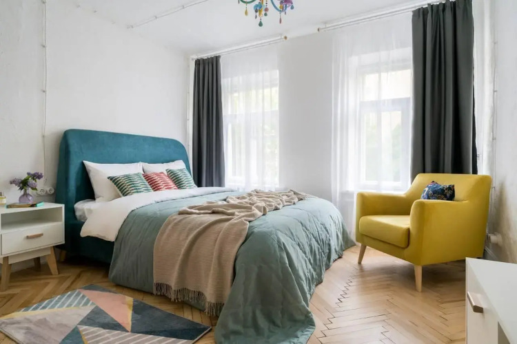 Фотография номера квартиры Teplo Apartments (Тепло Апартментс) на улице Рубинштейна