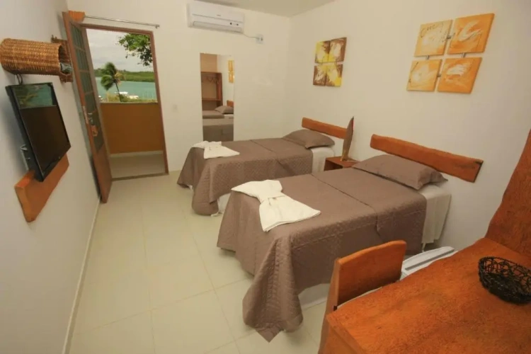 Standard Double room with balcony and with view