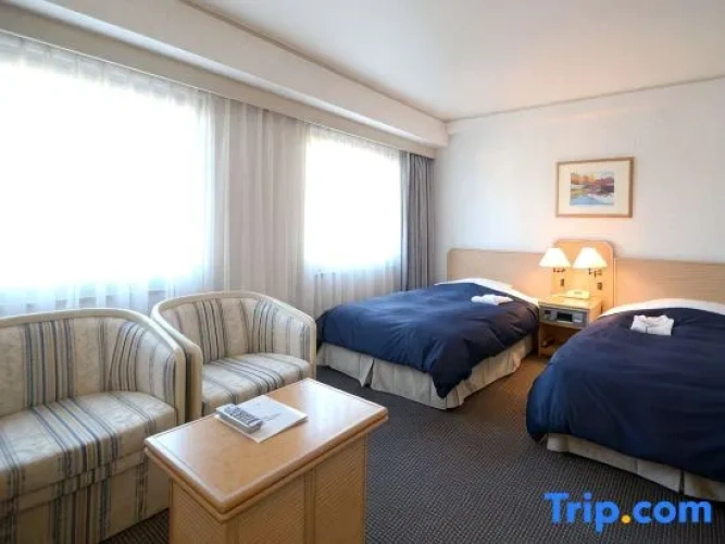 Standard Twin room with river view