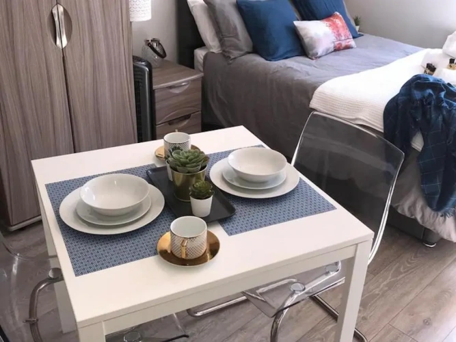 1 Bedroom Double Apartment with garden view