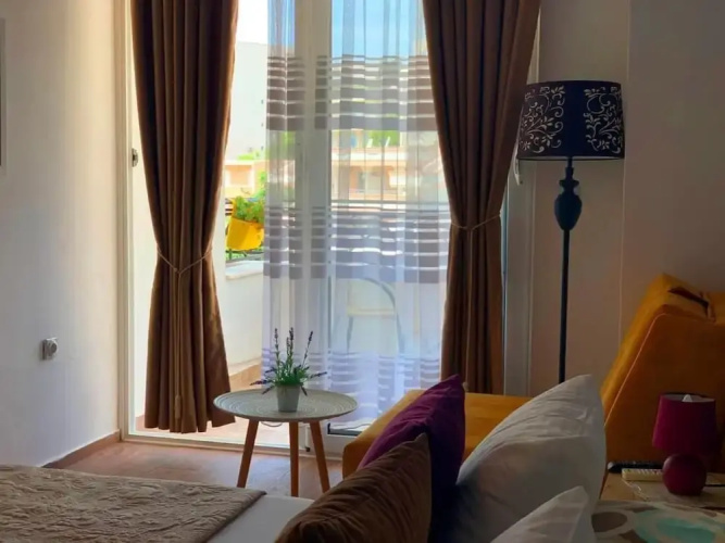 Room-blue Studio With Sea View