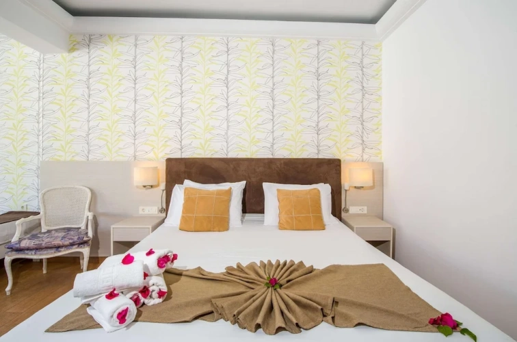 Room with partial sea view